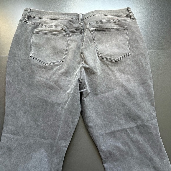 Simply Vera Vera Wang‎ Denim Skinny Jeans Women's 22w Charcoal Gray High-Rise - Picture 3 of 6